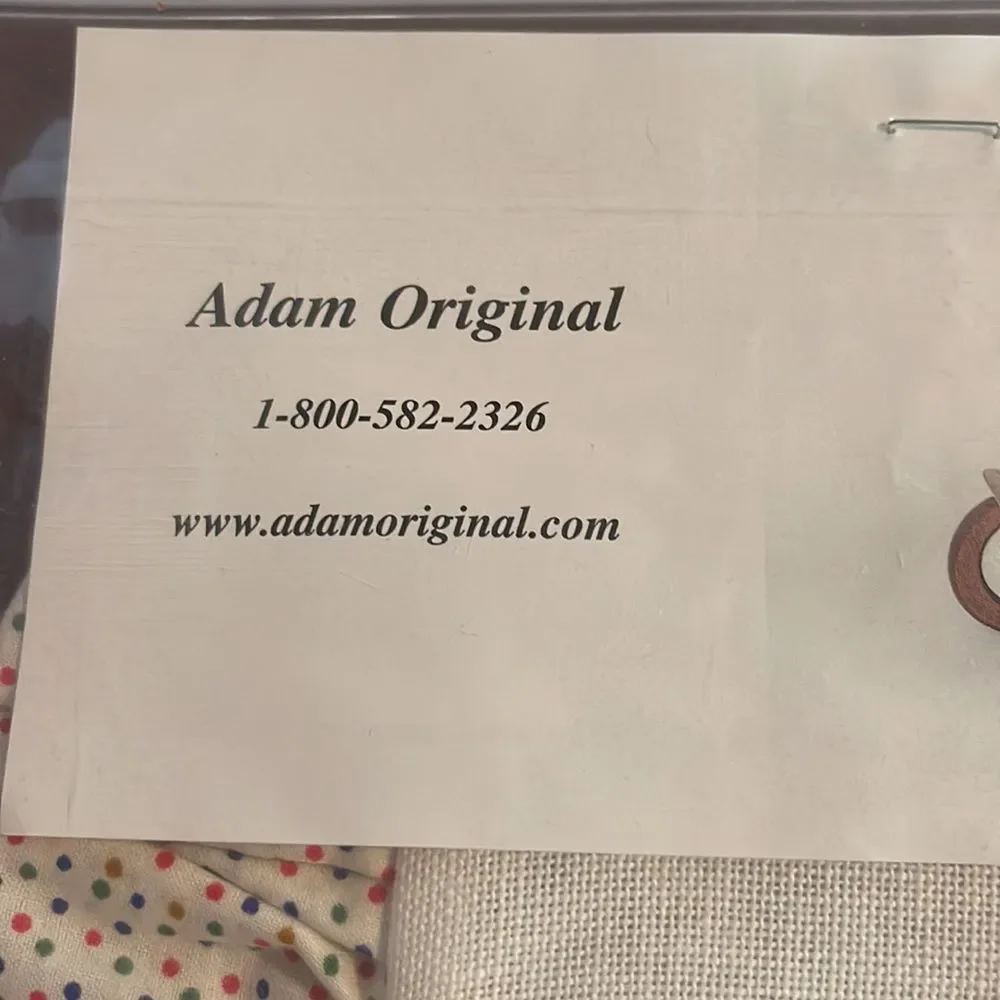 Adam Originals Pre-Finished & Ready to Cross Stitch Pillow Wall Art Gift…